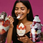 Fresas con crema