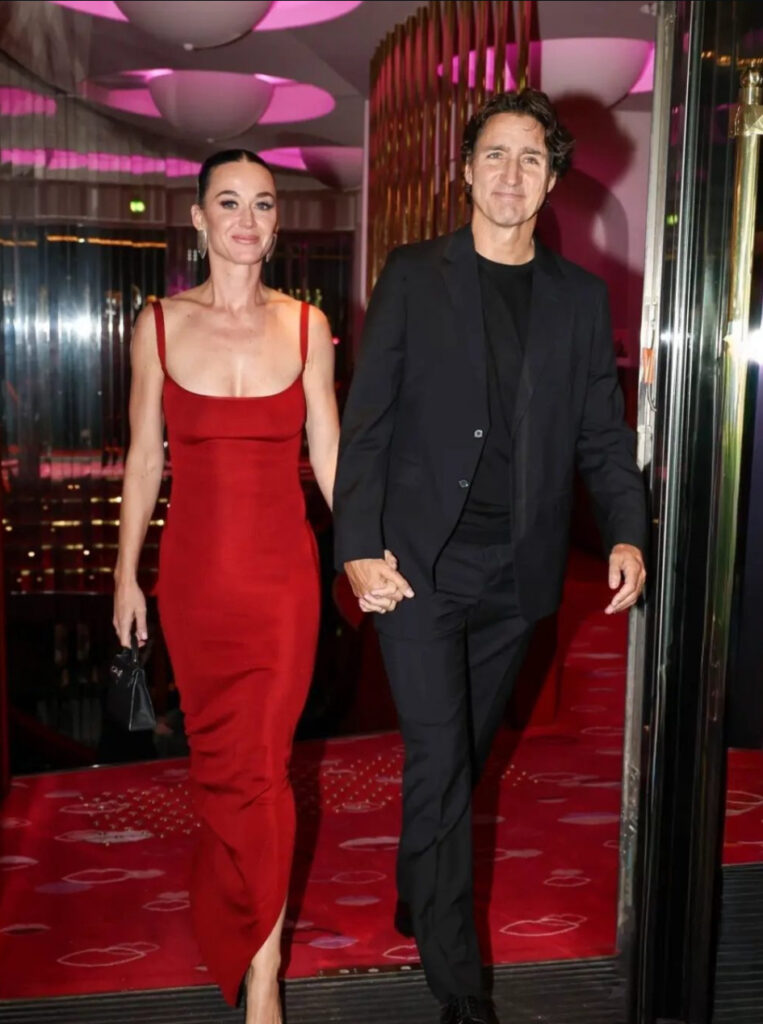 Katy Perry y Justin Trudeau