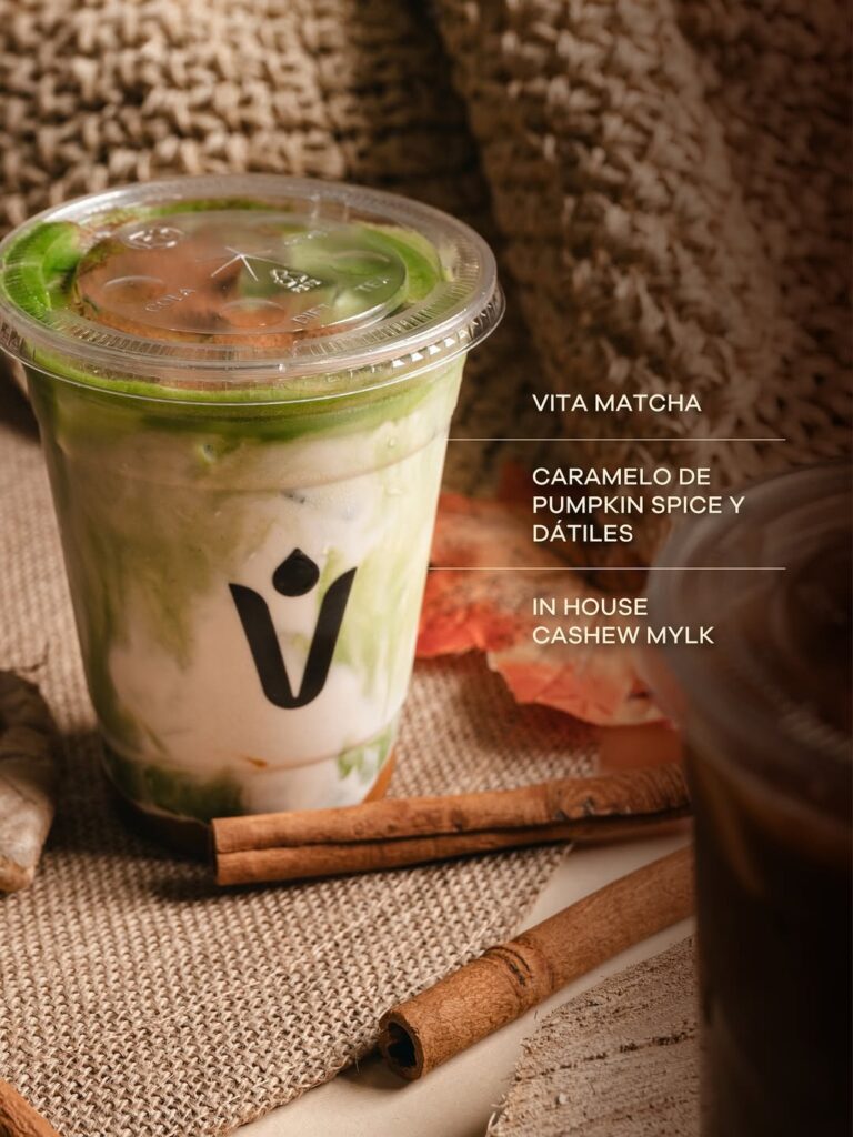 bebidas otoñales vita matcha