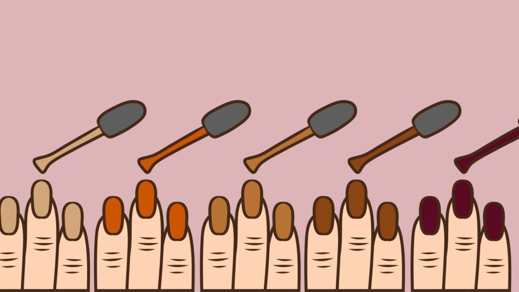 Estilos de uñas colores