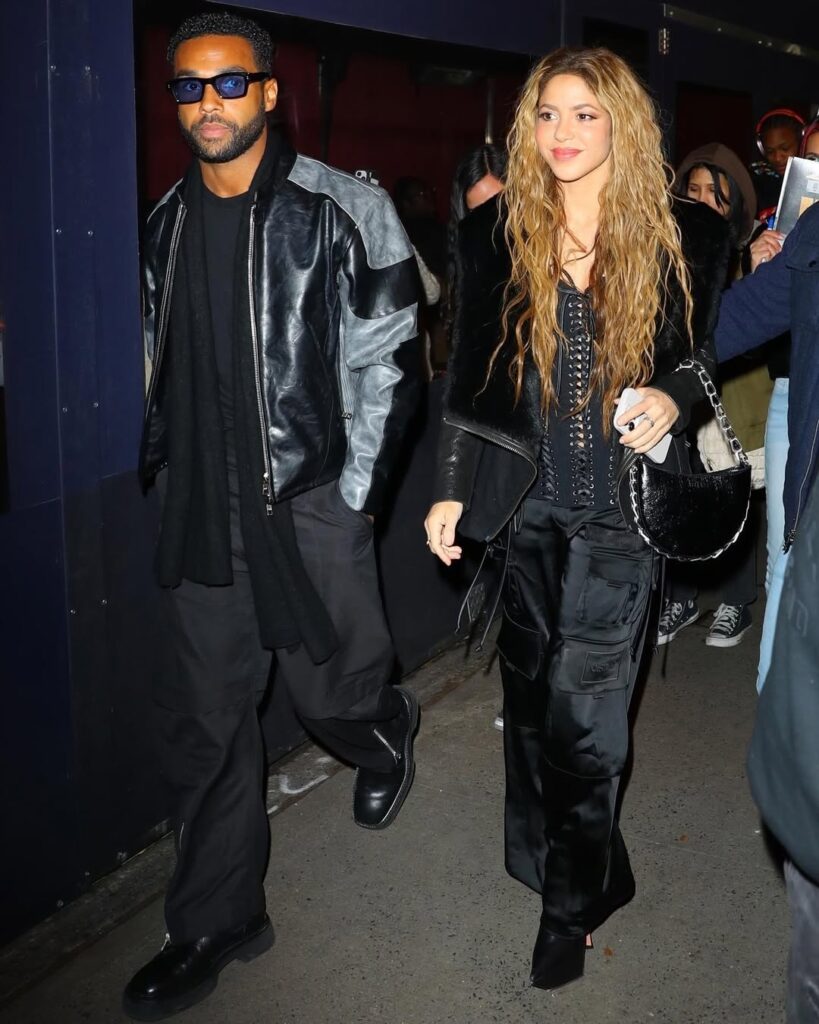 Shakira y Lucien Laviscount