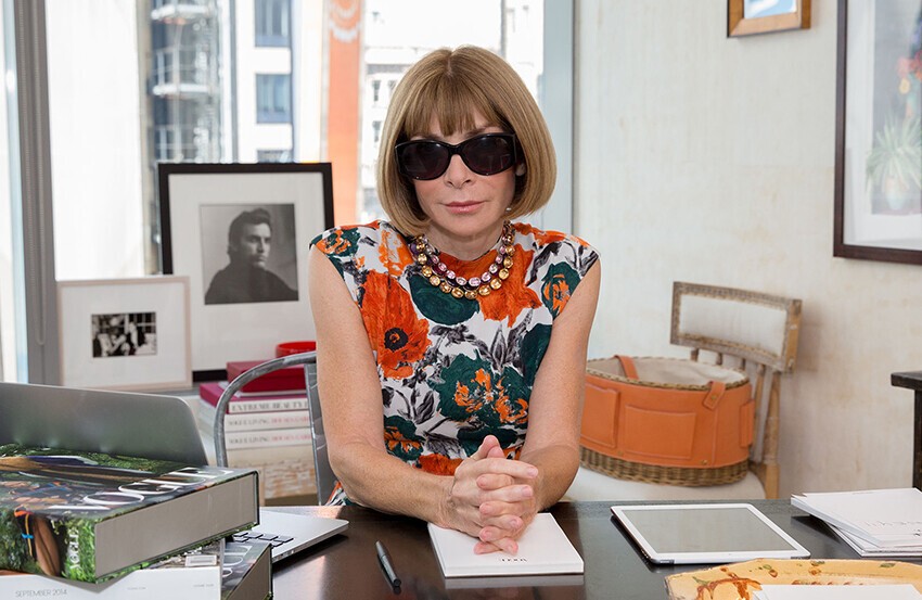 Anna Wintour Miranda Priestly The Devil wears Prada