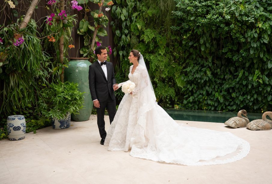 Omar Fernández y Alexia Rubio